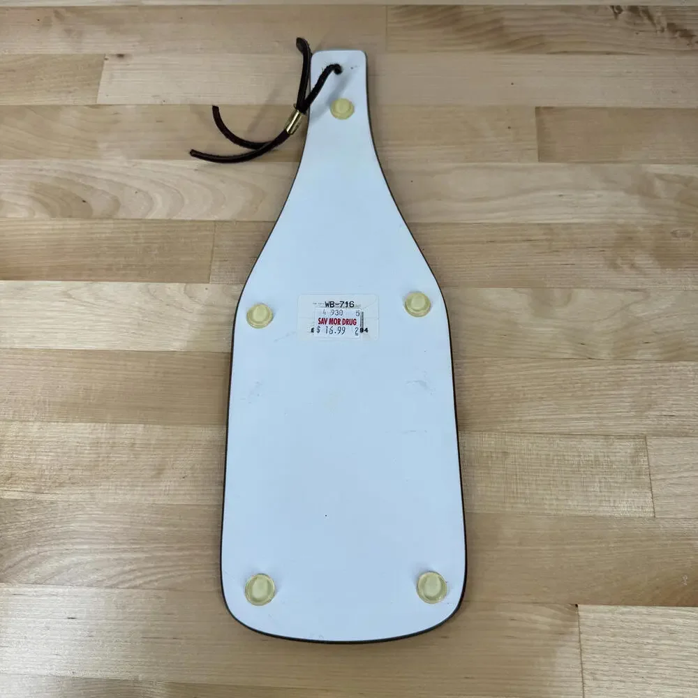 Wine‎ Shaped Glass Cheese Board Trivet Hot Plate Tequila Sunrise Pina Colada
